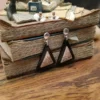Bijoux d'oreilles style ethnique couleur noire pour oreilles percées.