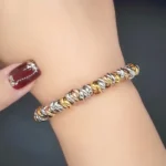 Bracelet acier femme et bracelet acier homme