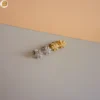 Boucles d'oreilles marguerite en acier inoxydable