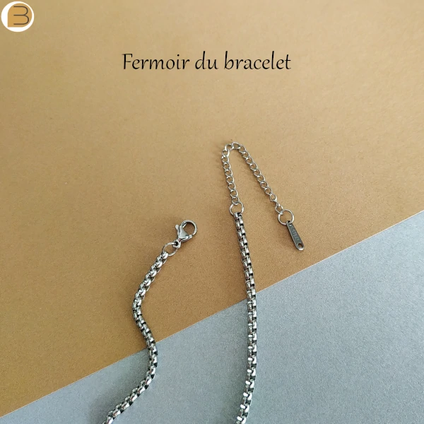 Bracelet pendentif nœud celtique en acier inoxydable pour femme