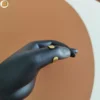 Bague réglable en acier inoxydable doré pour femme avec pendentif une création bijoutissimo